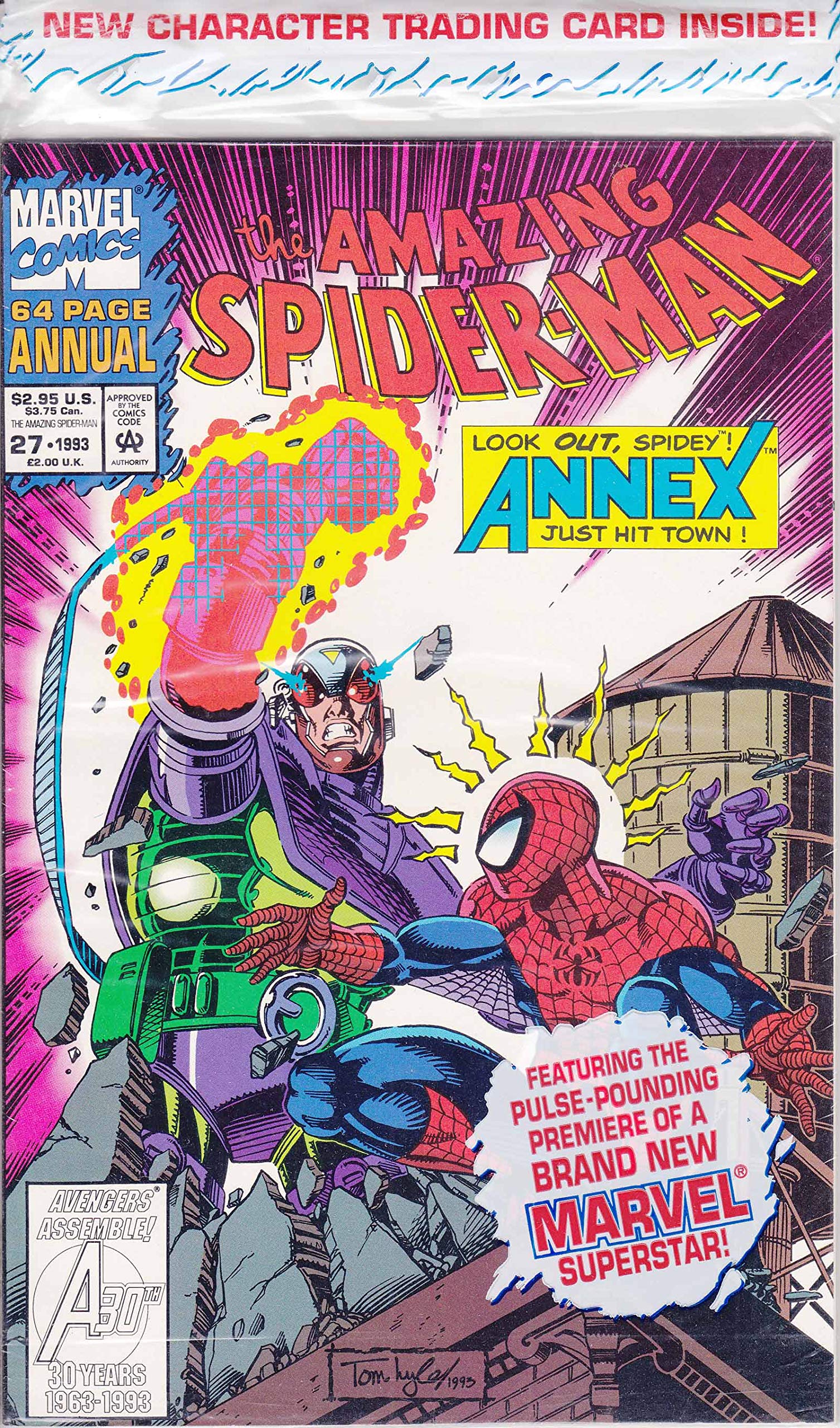 Amazon.com: The Amazing Spider-Man Annual #27 (with card) Marvel